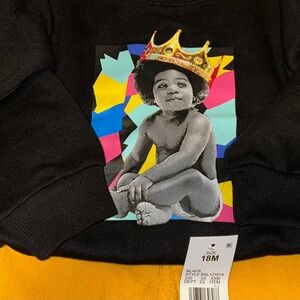 Lil Remix Outfit: B.I.G Sweatshirt & Corduroy Pants